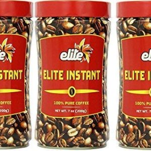 Elite Instant Coffee, 7oz (3 Pack) | Kosher for Passover, Rich & Aromatic, Product of Israel