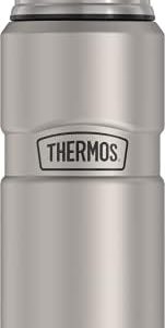 THERMOS Stainless King Vacuum-Insulated Compact Bottle, 16 Ounce, Matte Steel
