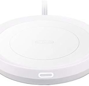 BESTINNKITS White Smart Coffee Auto On/Off Gravity-Induction Mug Office Desk Use, Candle Wax Cup Warmer Heating Plate (Up to 131F/55C), Middle…