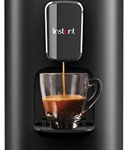 Instant Pot Pod, 3-in-1 Espresso, K-Cup Pod and Ground Coffee Maker, From the Makers of Instant Pot with Reusable Coffee Pod for Ground Coffee, 2 to 12oz. Brew Sizes, 68oz Reservoir