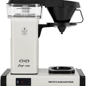 Technivorm Moccamaster 69211 Cup One, One-Cup Coffee Maker 10 Ounce, Off-White
