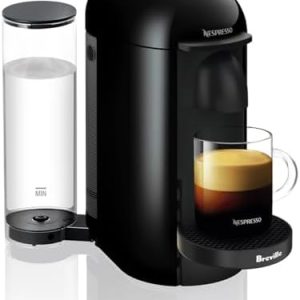 Nespresso Vertuo Plus Coffee and Espresso Maker by Breville, Ink Black