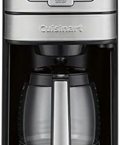 Cuisinart DGB-400SSFR Grind and Brew 12 Cup Coffeemaker - Silver (Renewed)