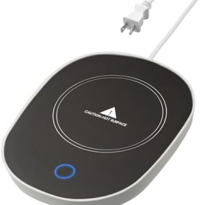 Coffee Mug Warmer for Desk, Coffee Cup Warmer for Desk with Auto Shut Off, Coffee Gifts Warmer Set for Desktop Office Home