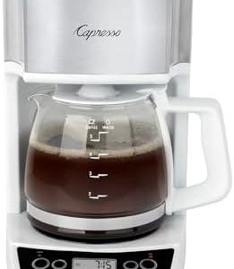 Capresso 5-Cup Mini Drip Coffee Maker, White
