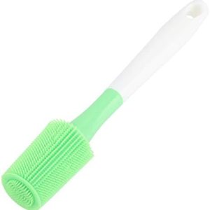 Flexible Silicone Cup Brush Long Handle Kitchen Bottle Glass Cup Thermoses Coffee Mugs Brushes Home Kitchen