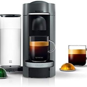Nespresso Vertuo Plus Coffee and Espresso Maker by De'Longhi, Titan