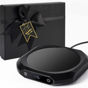 Coffee Warmer for Desk,Smart Coffee Mug Warmer with Gift Box,Mug Warmer for Desk with Auto Shut Off,3 Temp Settings & 1-12H Timer,Coffee Cup Warmer,Gift for Women,Gift for Christmas