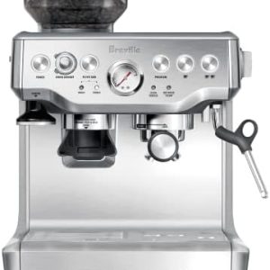 Breville BES870XL Espresso Machine, One Size, Brushed Stainless Steel