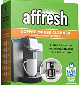 Affresh Coffee Maker Cleaner, Works with Multi-cup and Single-serve Brewers, 3 Tablets