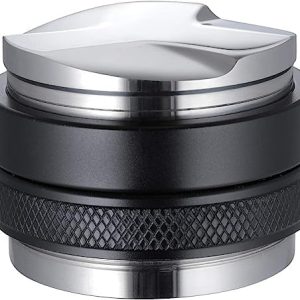 53mm Coffee Distributor & Tamper, Dual Head Coffee Leveler Compatible with Breville 54mm Portafilter, Adjustable Depth- Professional Espresso Hand Tampers