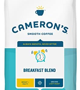 Cameron's Coffee Roasted Ground Coffee Bag, Breakfast Blend, 32 Ounce, (Pack of 1)