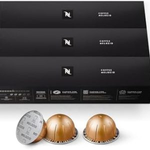 Nespresso Capsules Vertuo, Melozio, Medium Roast Coffee, 10 Count (Pack of 3) Coffee Pods, Brews 7.8oz.