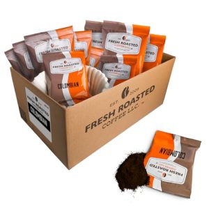 Fresh Roasted Coffee, Colombian, Pre-Ground Fractional Packs, 1.75 Ounce, 42 Count
