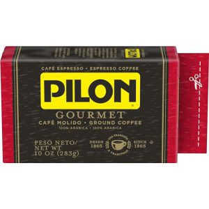 Pilon Restaurant Blend Espresso Coffee, 10 Ounce (Pack of 12)