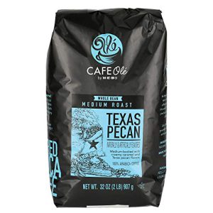 HEB Cafe Ole Texas Pecan Medium Roast Whole Bean Coffee 2 lb